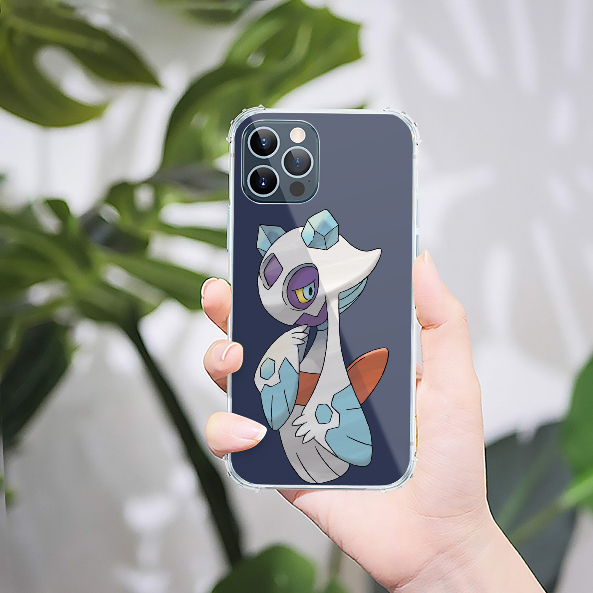 （画像用） ポケットモンスター Pokémon 【iPhone 12シリーズ対応】透明スマホケース（クリアソフトケース）
